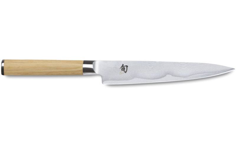 KAI Universalküchenmesser »Allzweckmesser Shun White DM-07«, (1 tlg.), Aus Pakka -Holz (Japan) gefertigt. von KAI