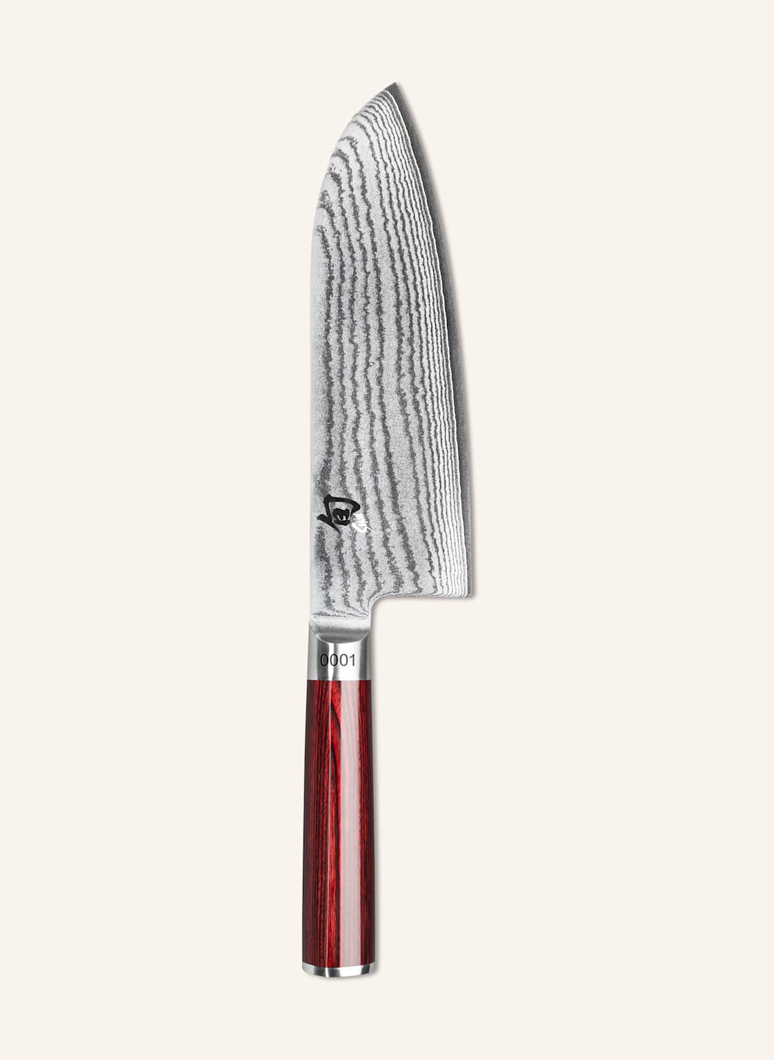 Kai Messer Shun Classic Red Santoku rot von KAI