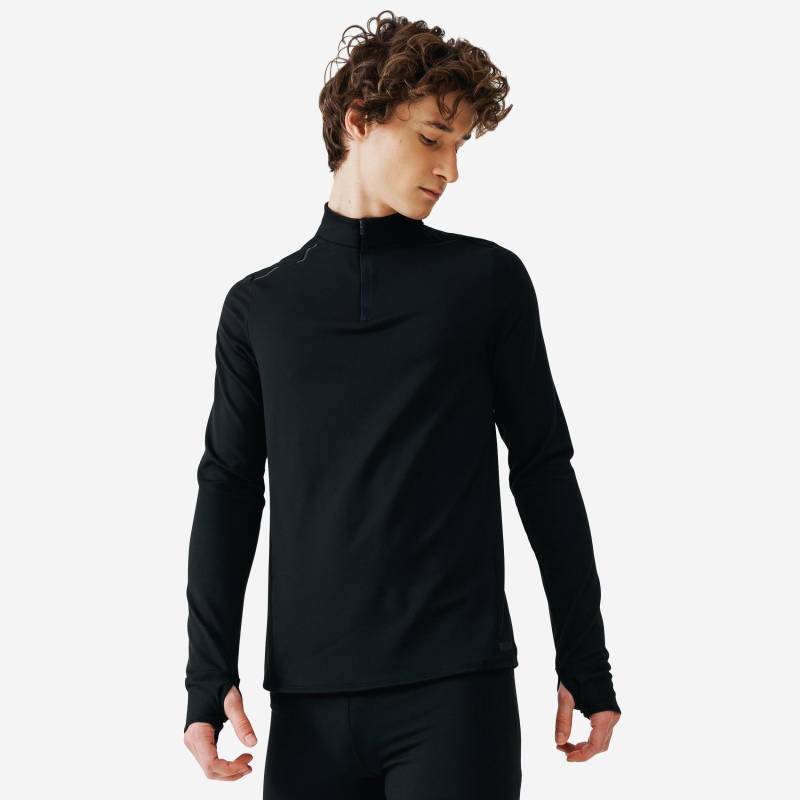 Langarmshirt - Running Herren Schwarz Leicht L von KALENJI