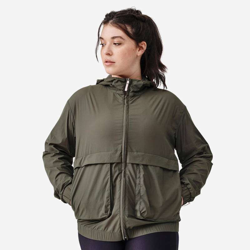 Windjacke - Run 500 Damen Mittelblau 44 von KALENJI