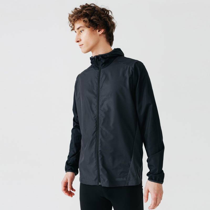 Windjacke - Run Wind Herren Gewittergrau M von KALENJI