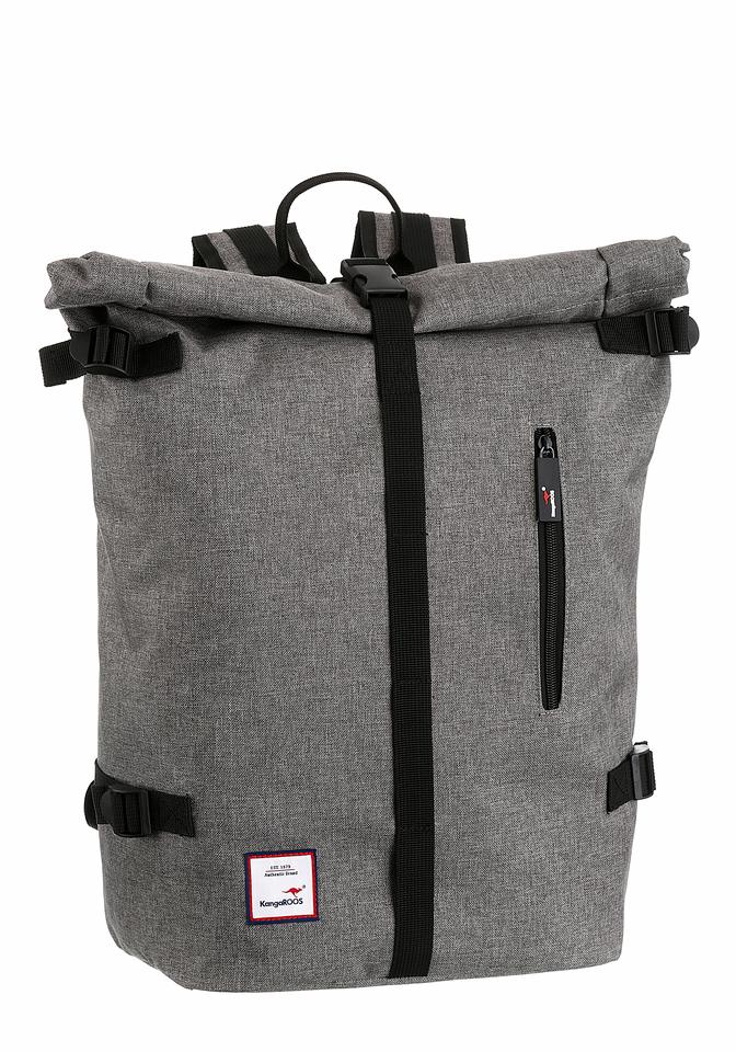 KangaROOS Cityrucksack, mit viel Stauraum und modischem Rolltop von KangaROOS