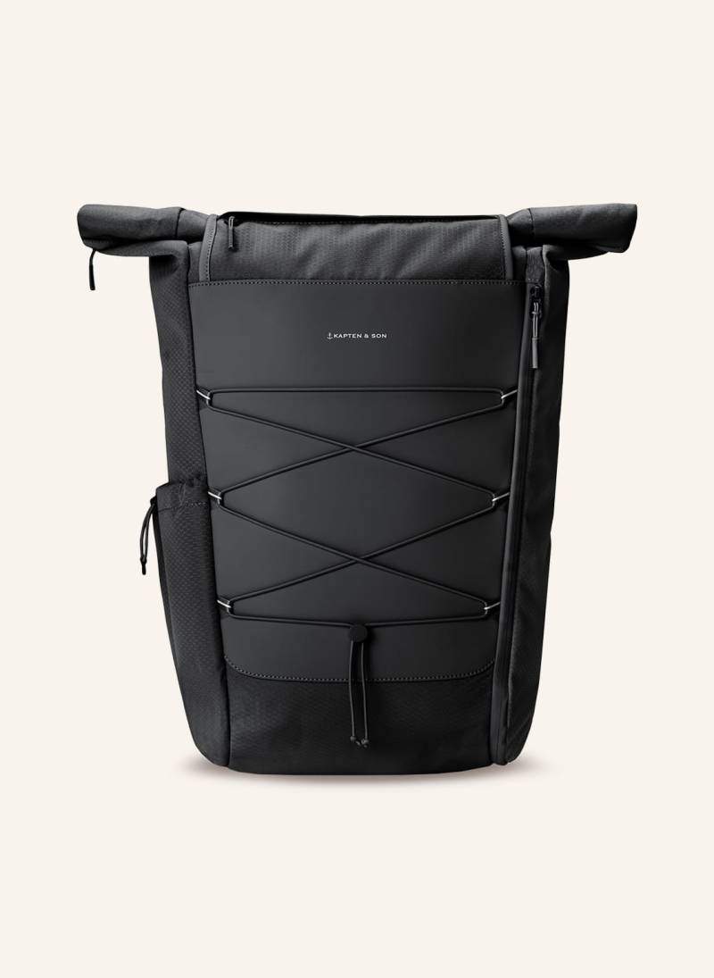 Kapten & Son Rucksack Banff 28 L Mit Laptop-Fach schwarz von KAPTEN & SON