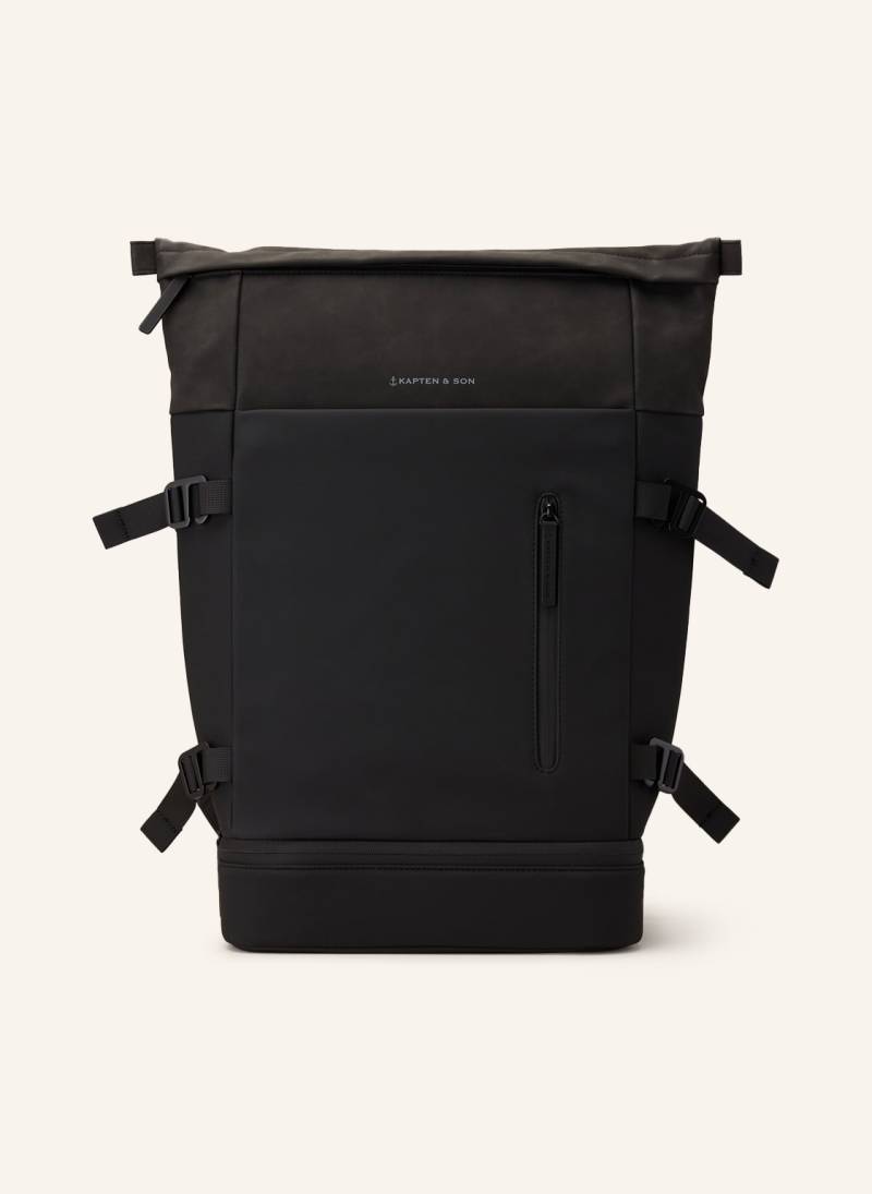 Kapten & Son Rucksack Helsinki 26 L Mit Laptop-Fach schwarz von KAPTEN & SON