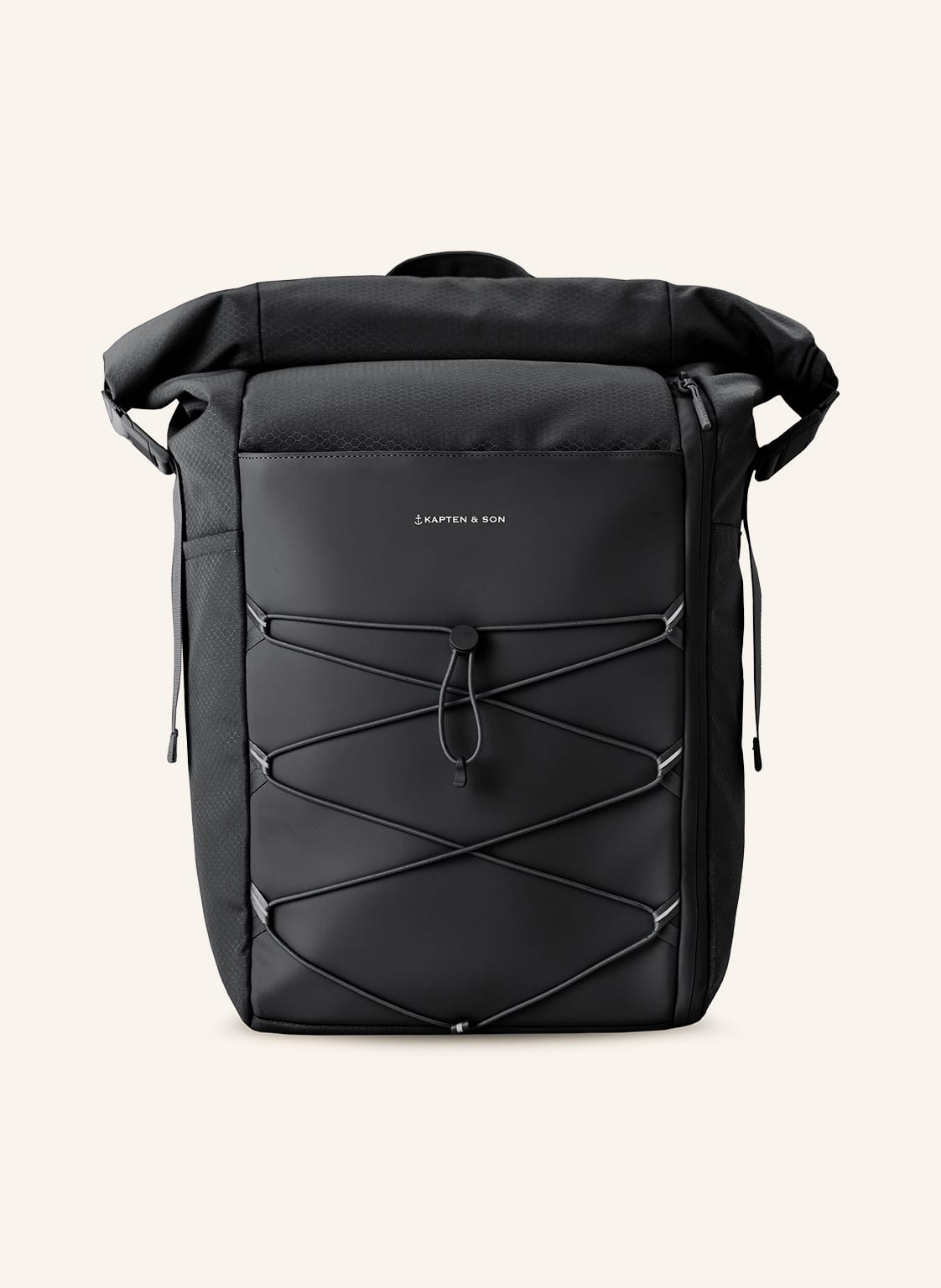 Kapten & Son Rucksack Yoho 24 L Mit Laptop-Fach schwarz von KAPTEN & SON