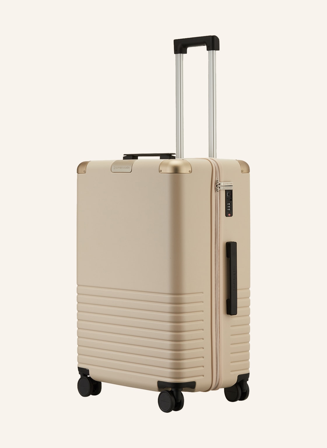 Kapten & Son Trolley Heathrow Check-In beige von KAPTEN & SON