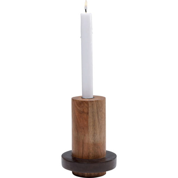 Kerzenständer Wood Zylinder 15 von KARE DESIGN