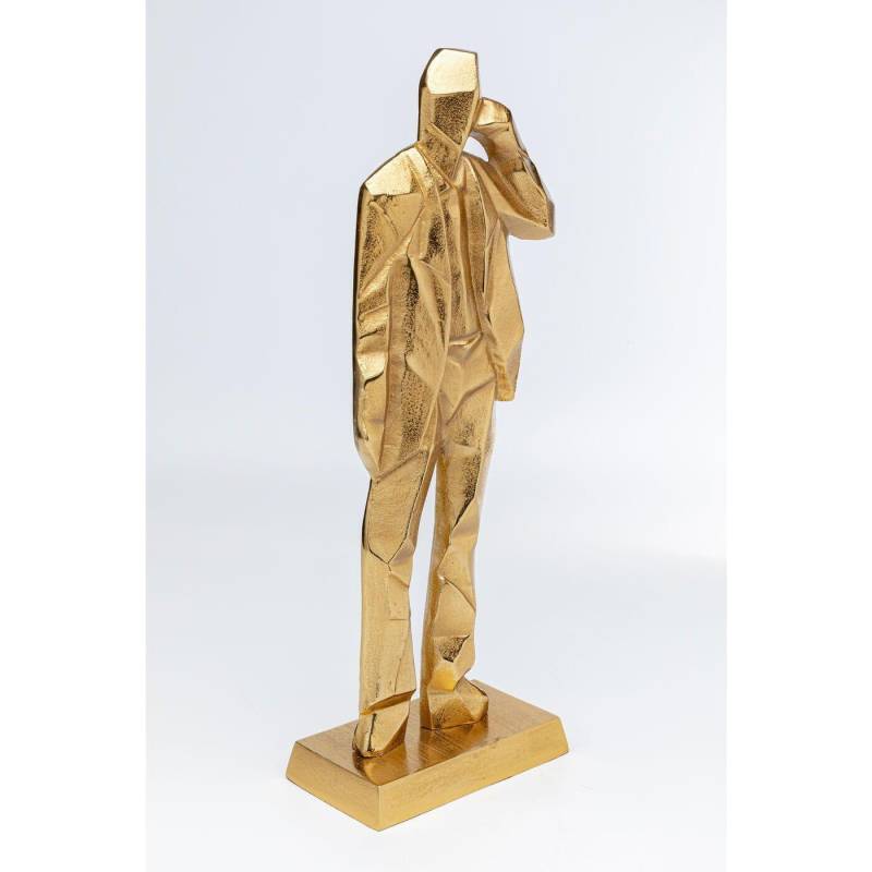 Deko Figur Standing Man Gold 62 Unisex Gold ONE SIZE von KARE Design