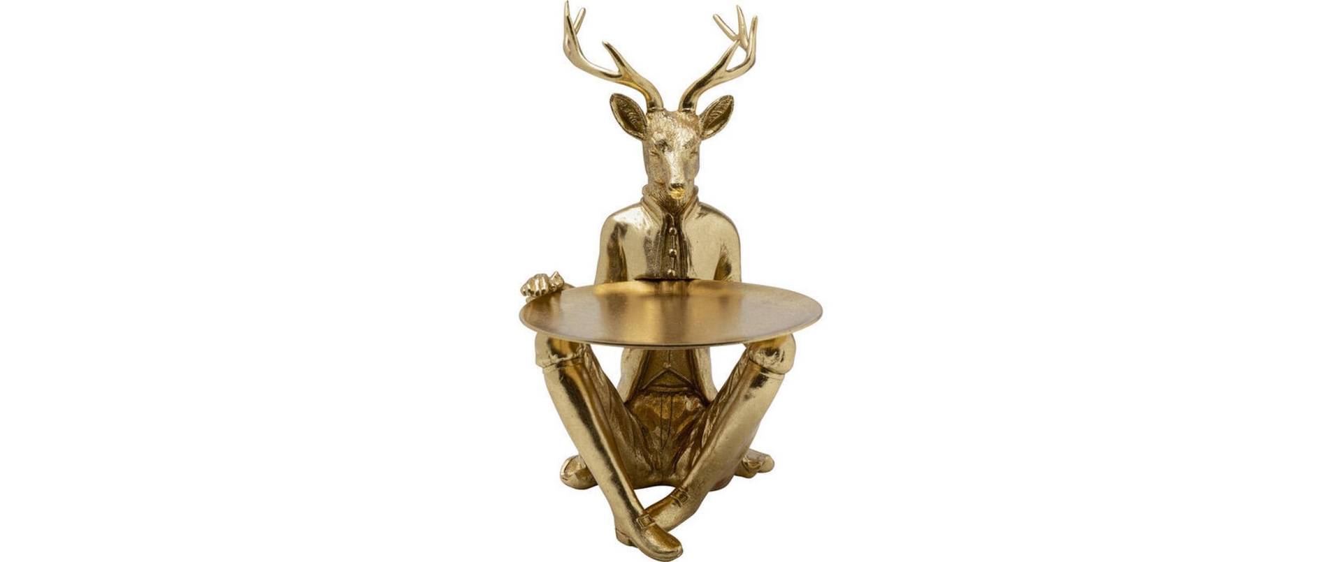 KARE Dekofigur »Sitting Waiter Deer 22 x 27 x 33 cm« KARE Dekofigur »Sitting Waiter Deer 22 x 27 x 33 cm« von KARE