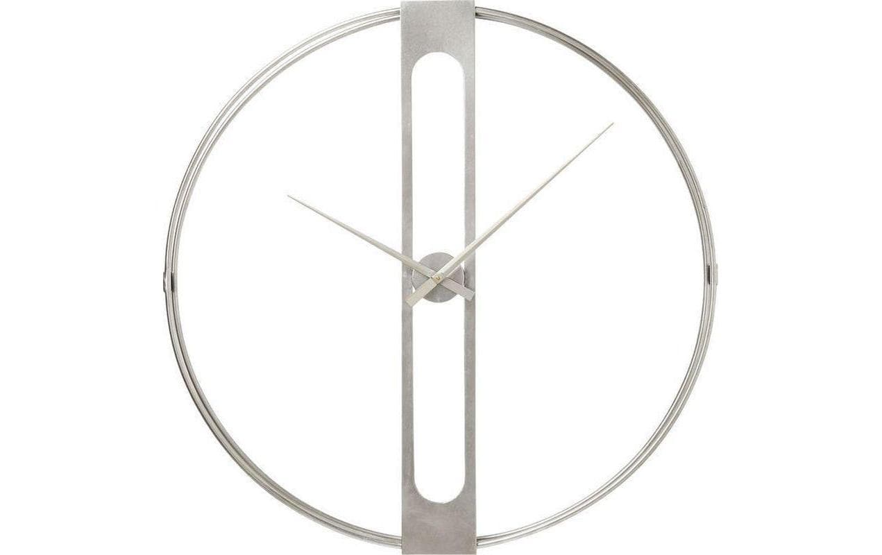 KARE Wanduhr »Wanduhr Clip Silberfarben,60 x 60 x 10 cm« KARE Wanduhr »Wanduhr Clip Silberfarben,60 x 60 x 10 cm« von KARE