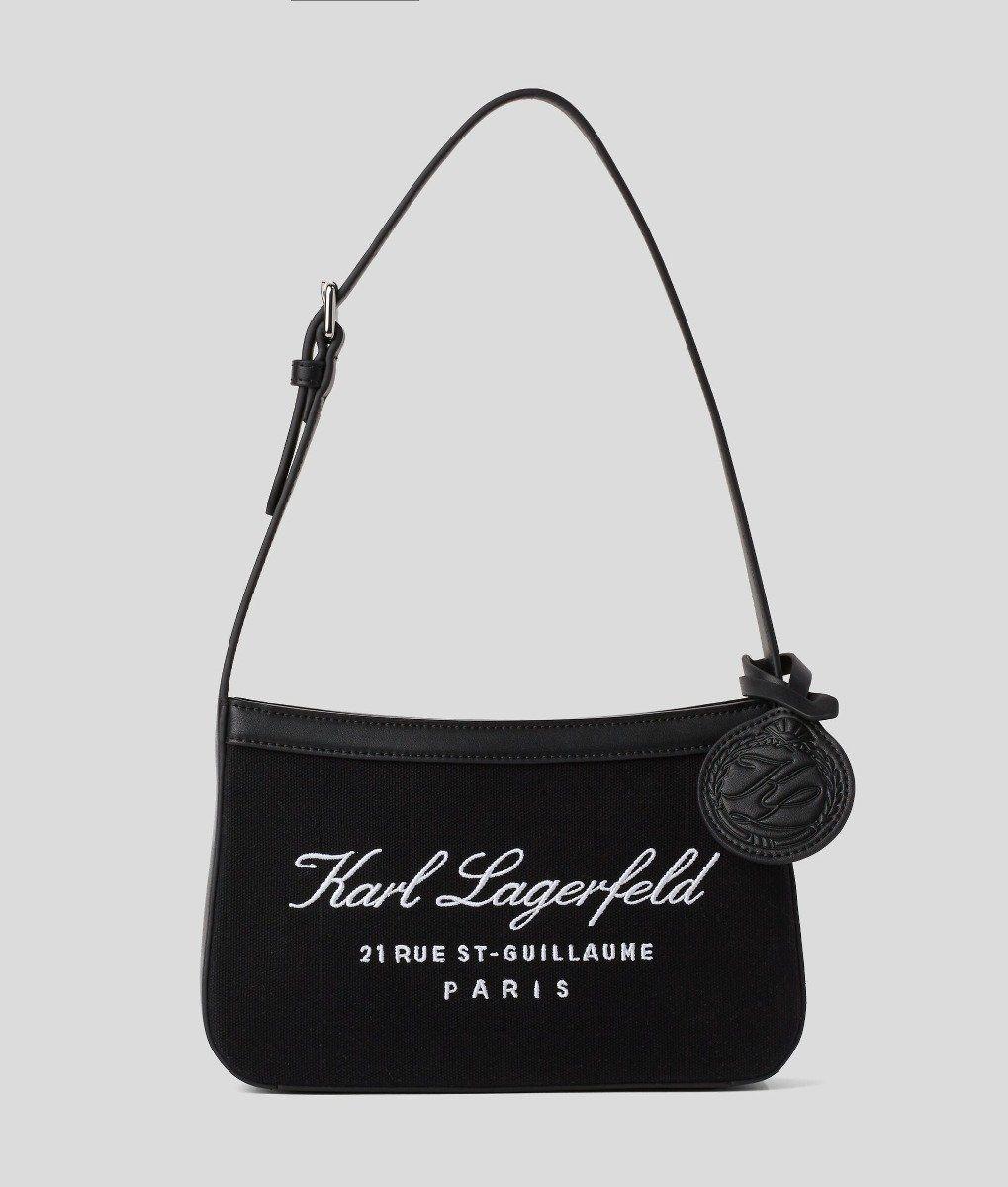 Karl Lagerfeld - Hotel Canevas, für Damen, Schwarz, One Size von Karl Lagerfeld