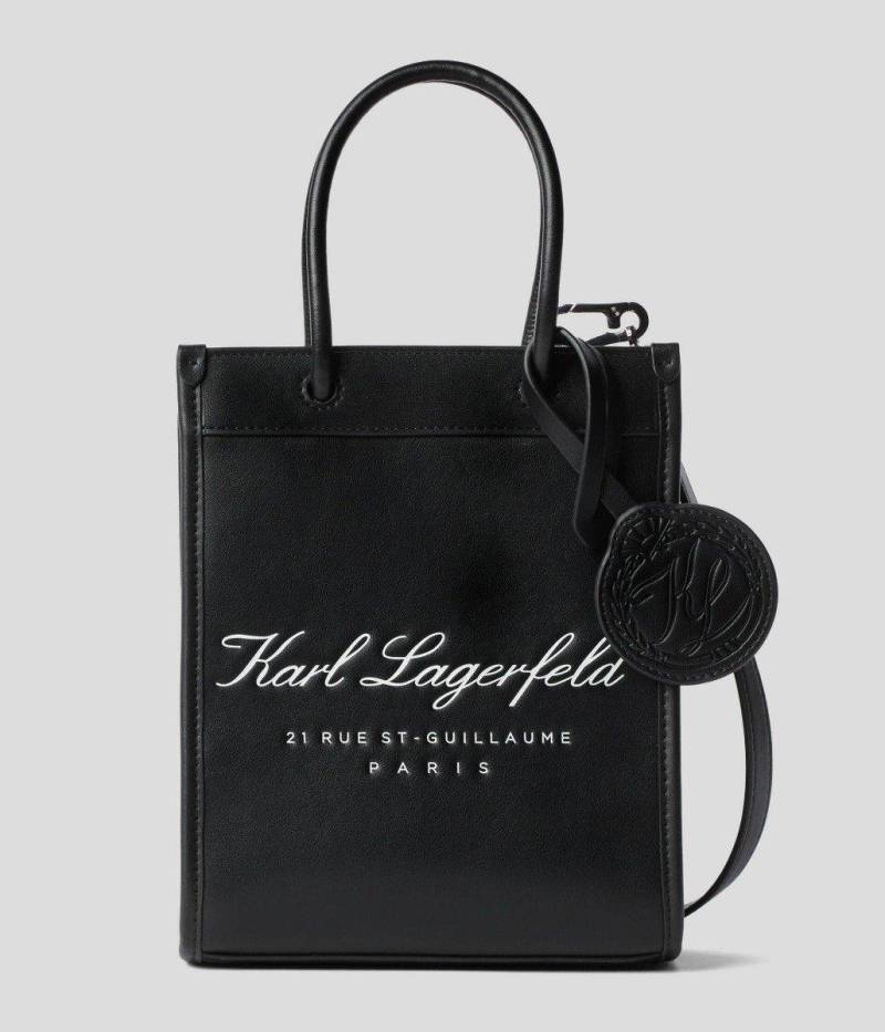 Hotel Karl Sm Tote Tech-0 Damen Schwarz ONE SIZE von KARL LAGERFELD