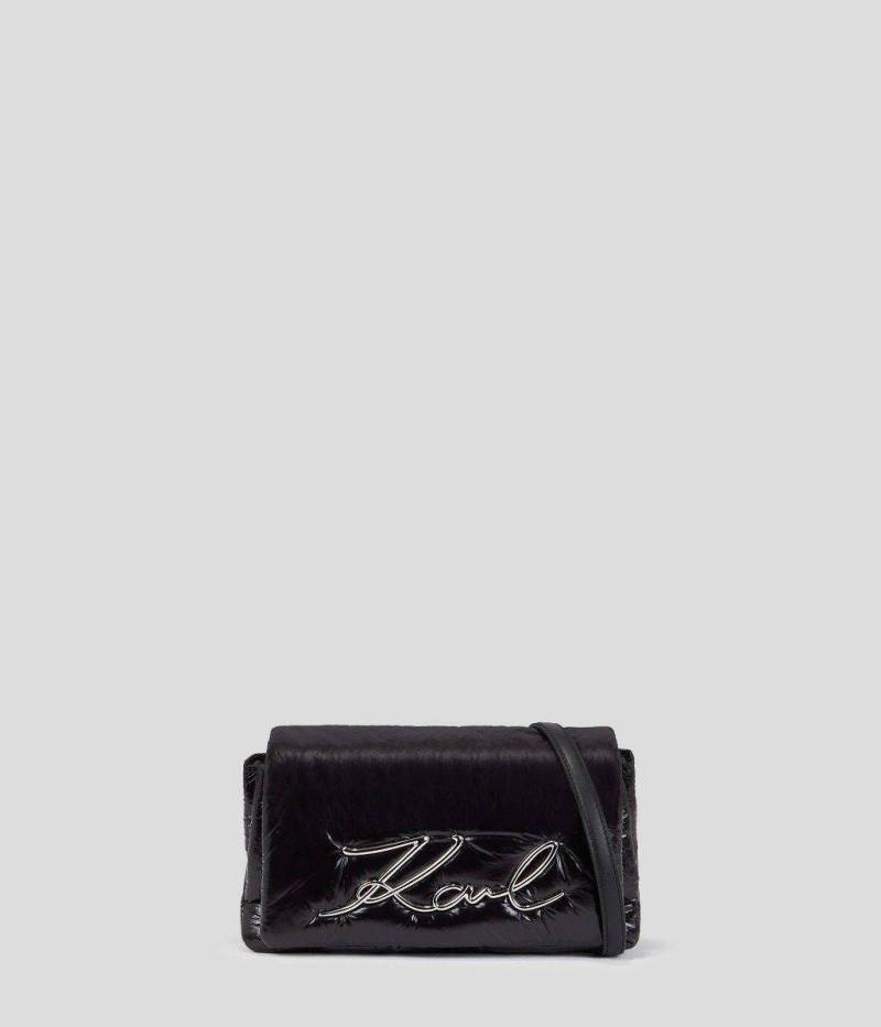 Ksignature Soft Shb Nylon-0 Damen Schwarz ONE SIZE von KARL LAGERFELD