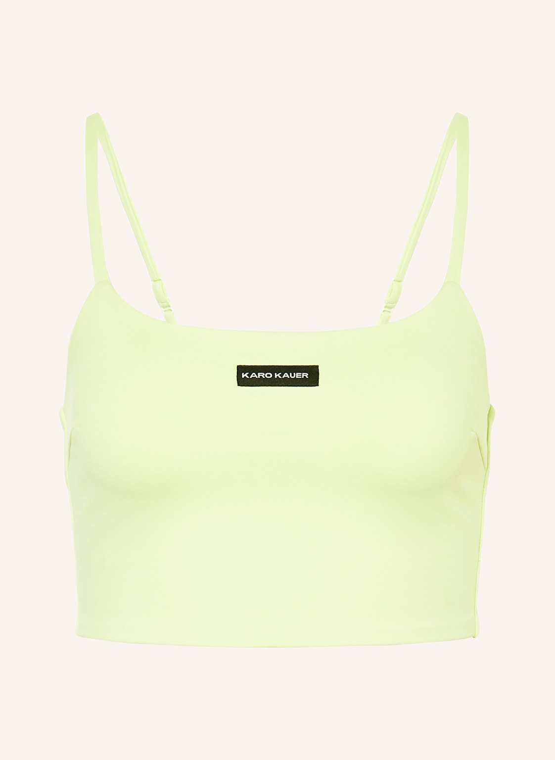 Karo Kauer Cropped-Top gruen Karo Kauer Cropped-Top gruen von KARO KAUER