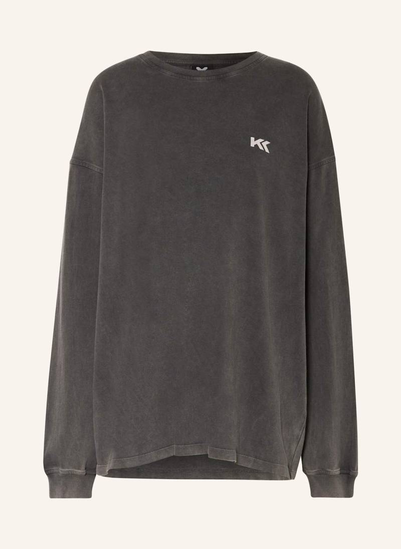 Karo Kauer Oversized-Longsleeve grau von KARO KAUER