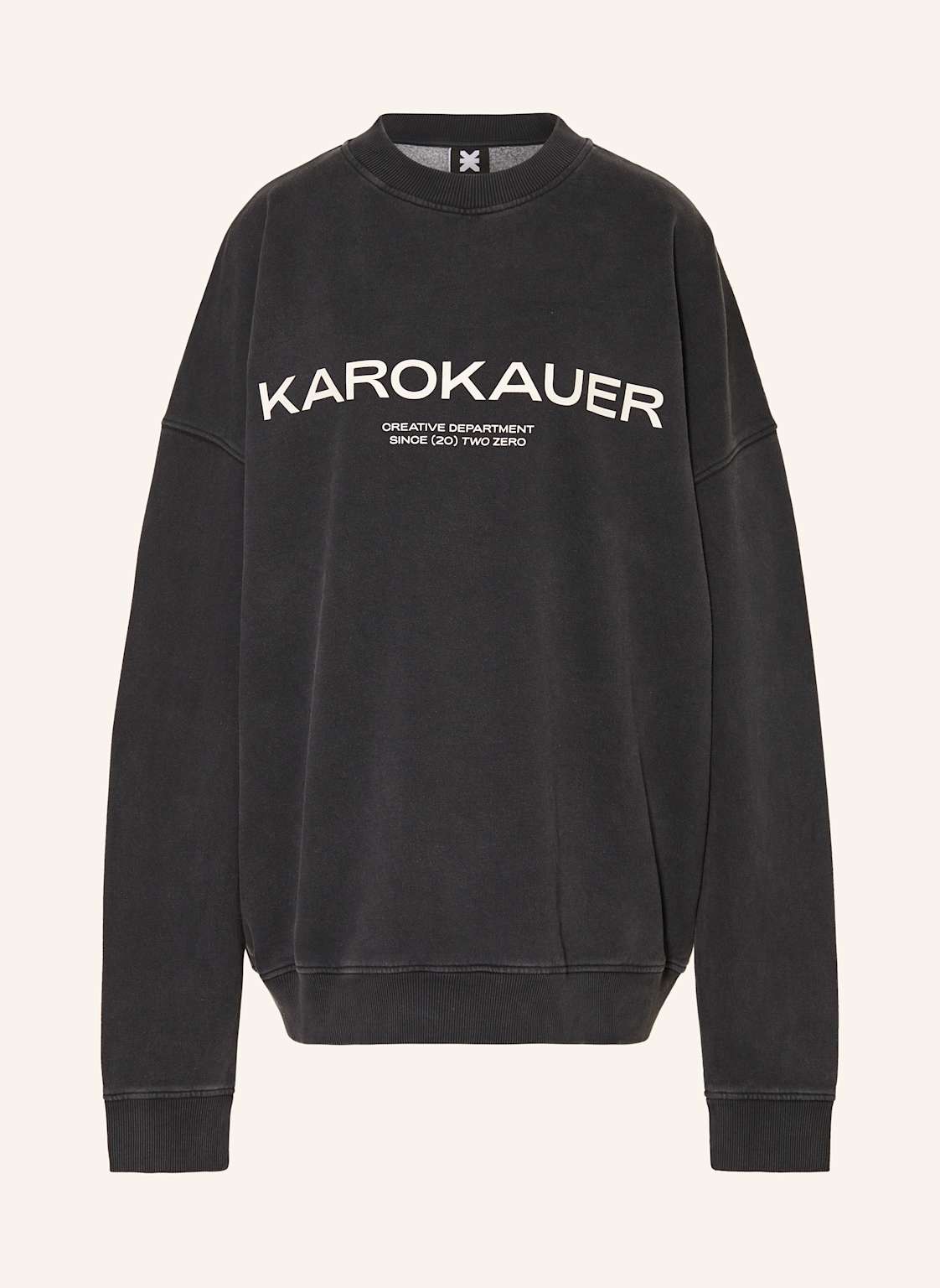 Karo Kauer Oversized-Sweatshirt grau von KARO KAUER