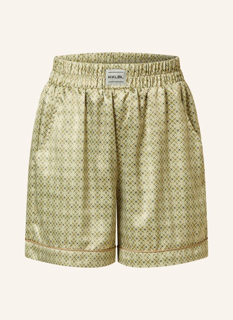 Karo Kauer Satinshorts beige von KARO KAUER