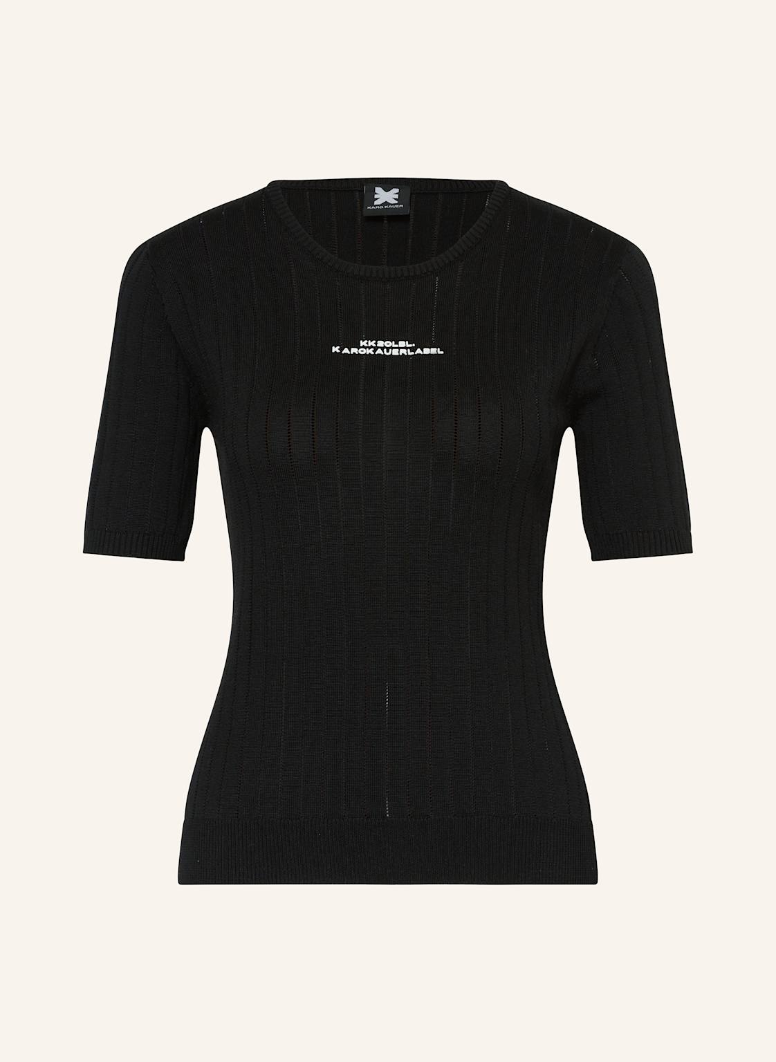 Karo Kauer Strickshirt schwarz Karo Kauer Strickshirt schwarz von KARO KAUER