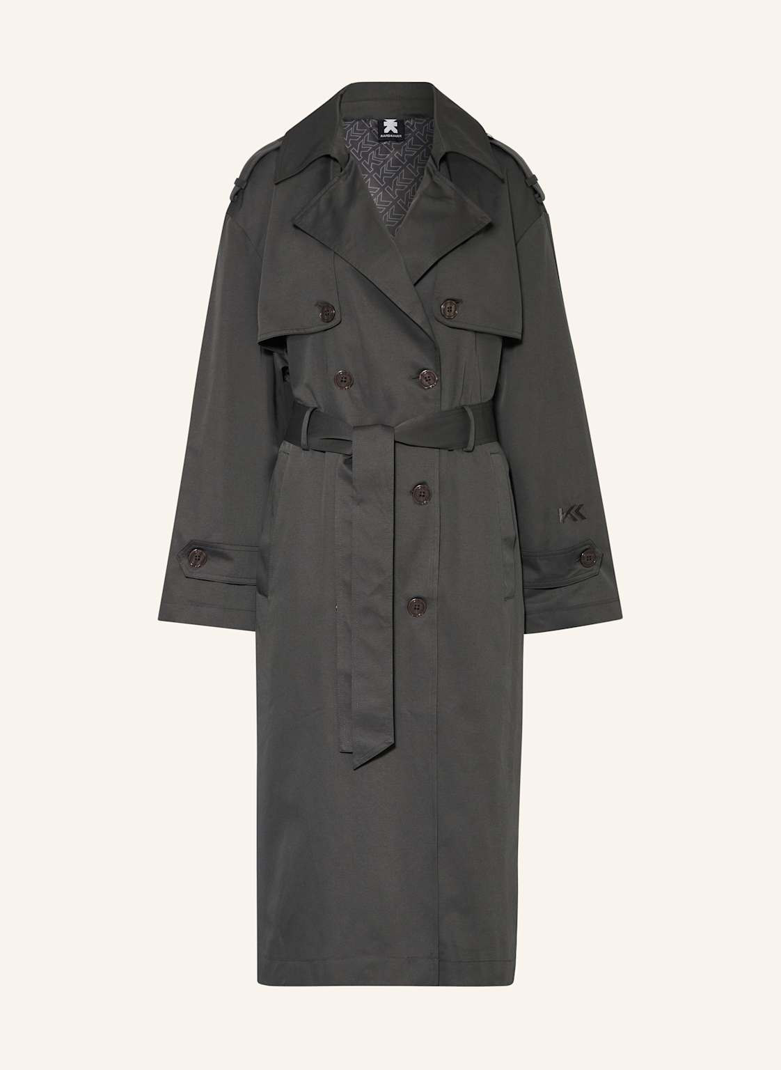 Karo Kauer Trenchcoat grau von KARO KAUER