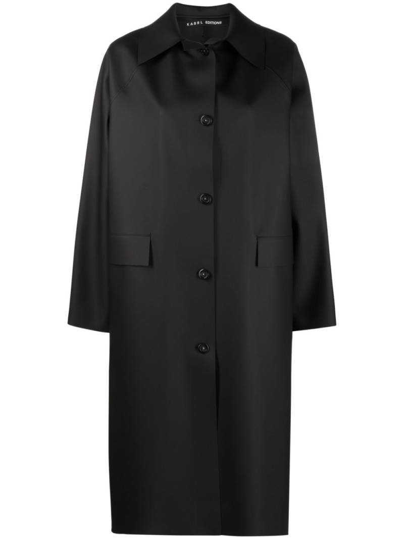 KASSL Editions Original water-repellent coat - Black von KASSL Editions