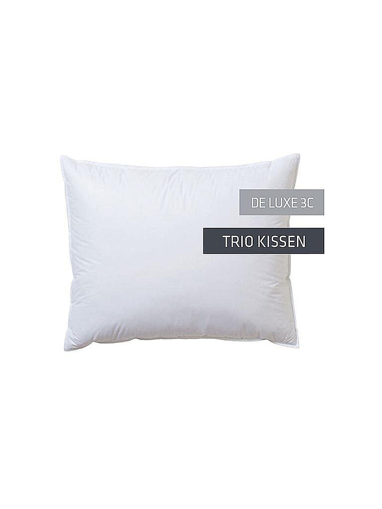 KAUFFMANN Trio-Kissen De Luxe 3C 40x60cm (450g/2x30g) weiss von KAUFFMANN