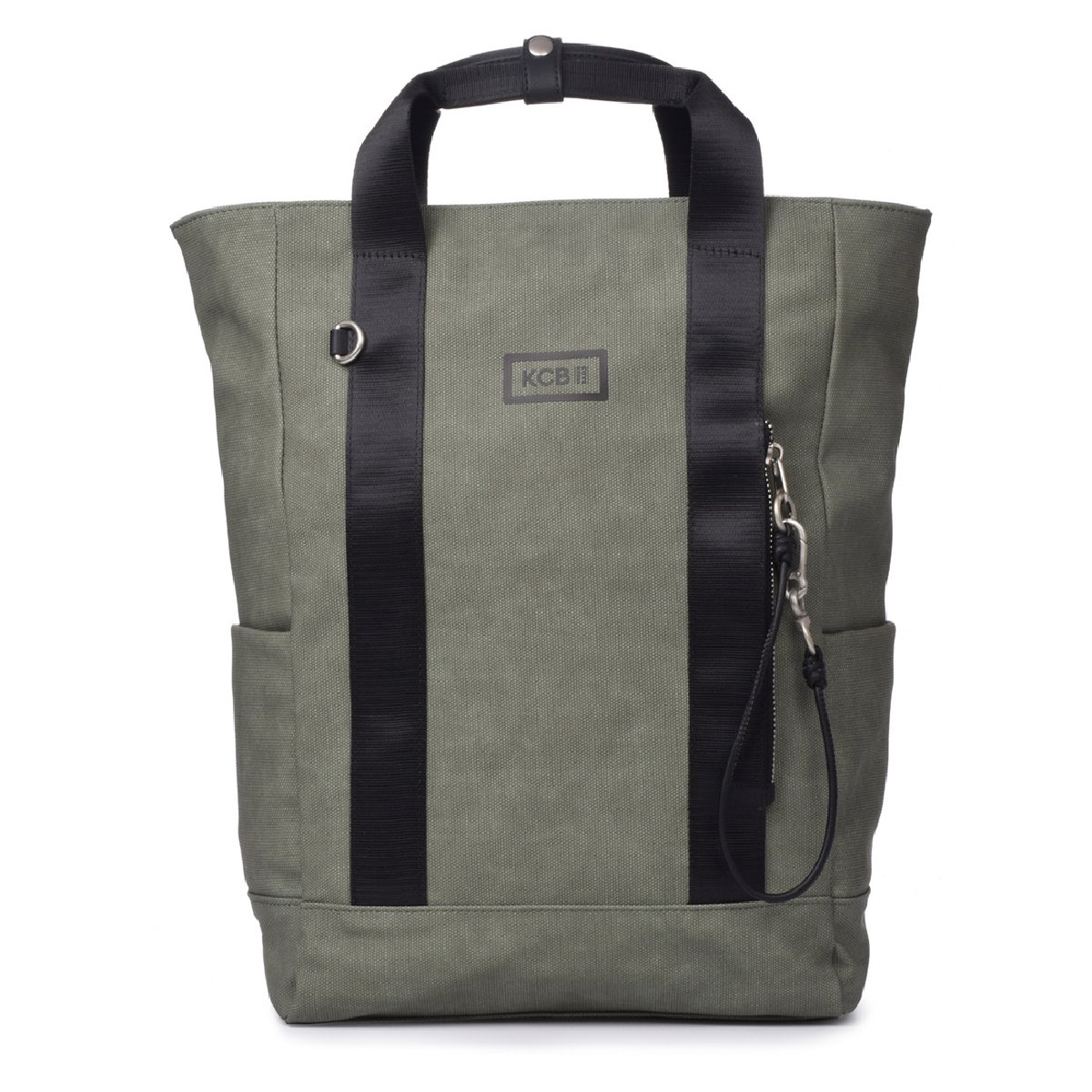 Grosse Rucksack-Tasche Knot, Khaki von KCB