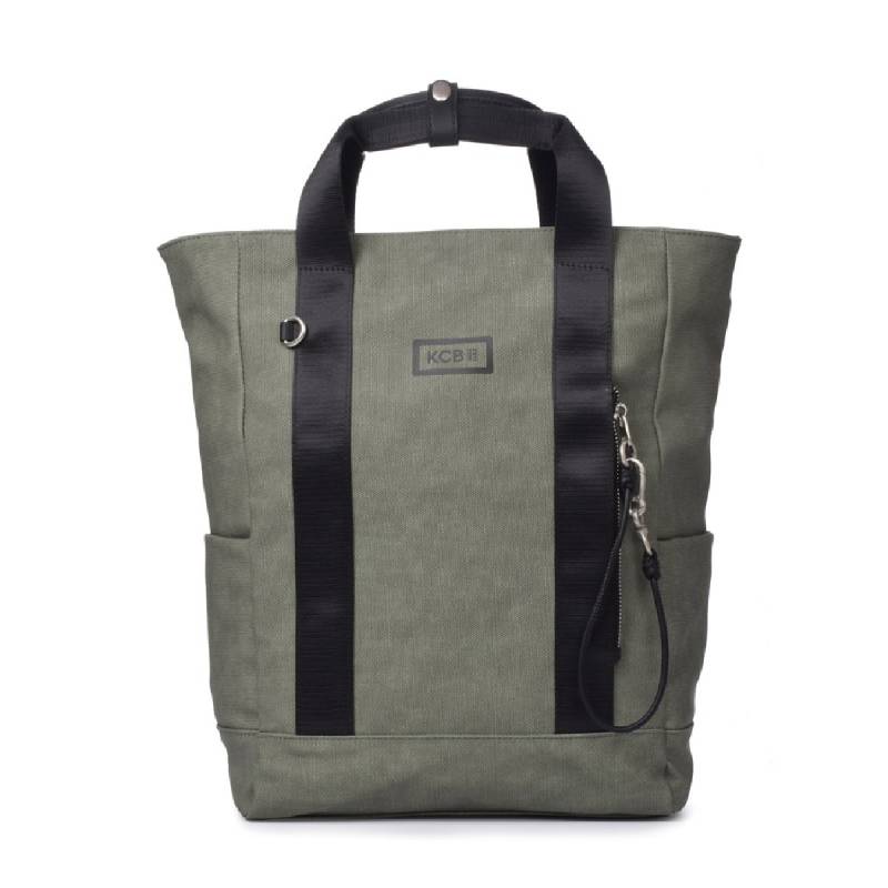 Mittelgrosse Rucksack-Tasche Knot, Khaki von KCB