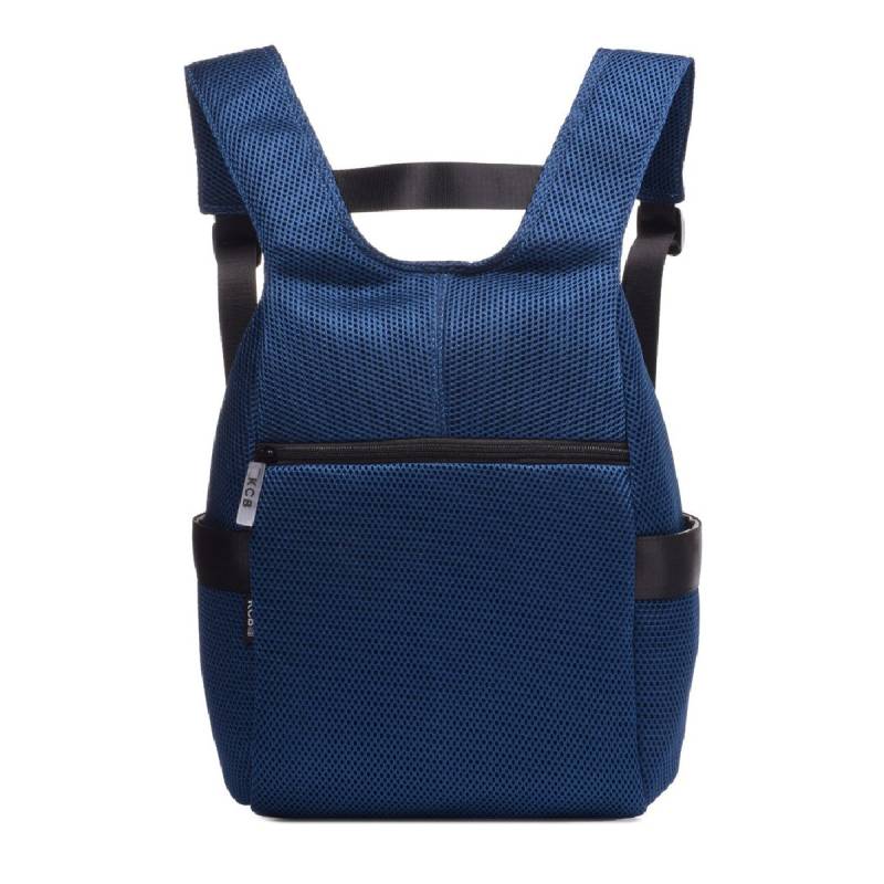 Mittelgrosser Anti-Diebstahl Rucksack 3D, Blau von KCB