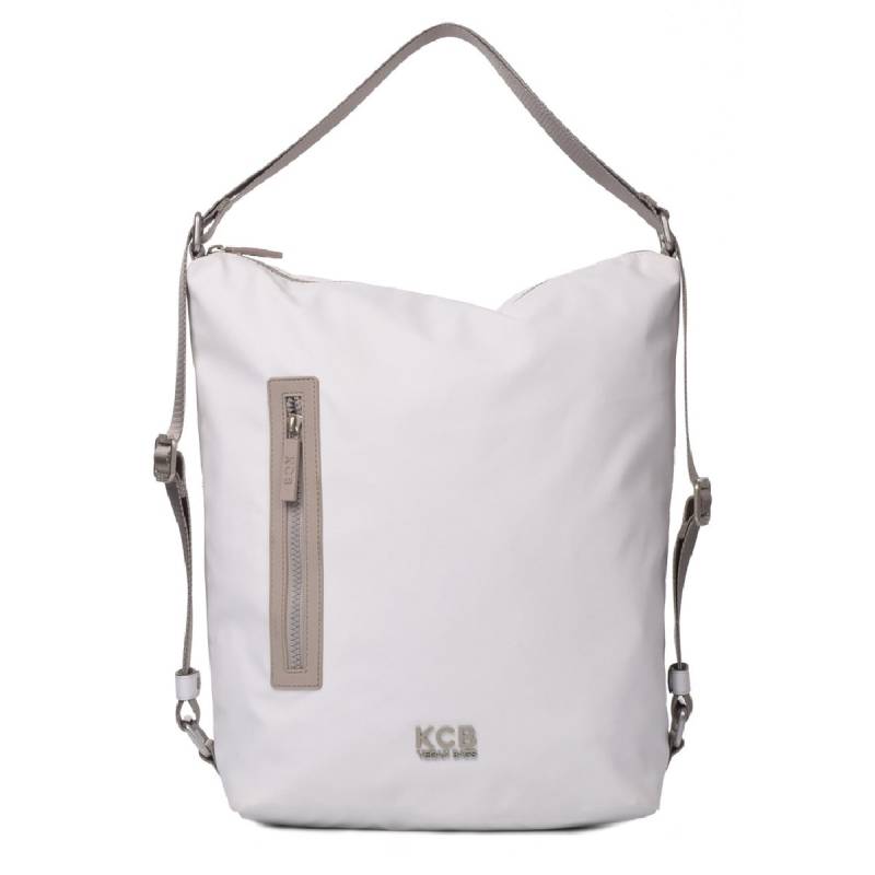 Rucksack-Tasche Zip, Weiss von KCB