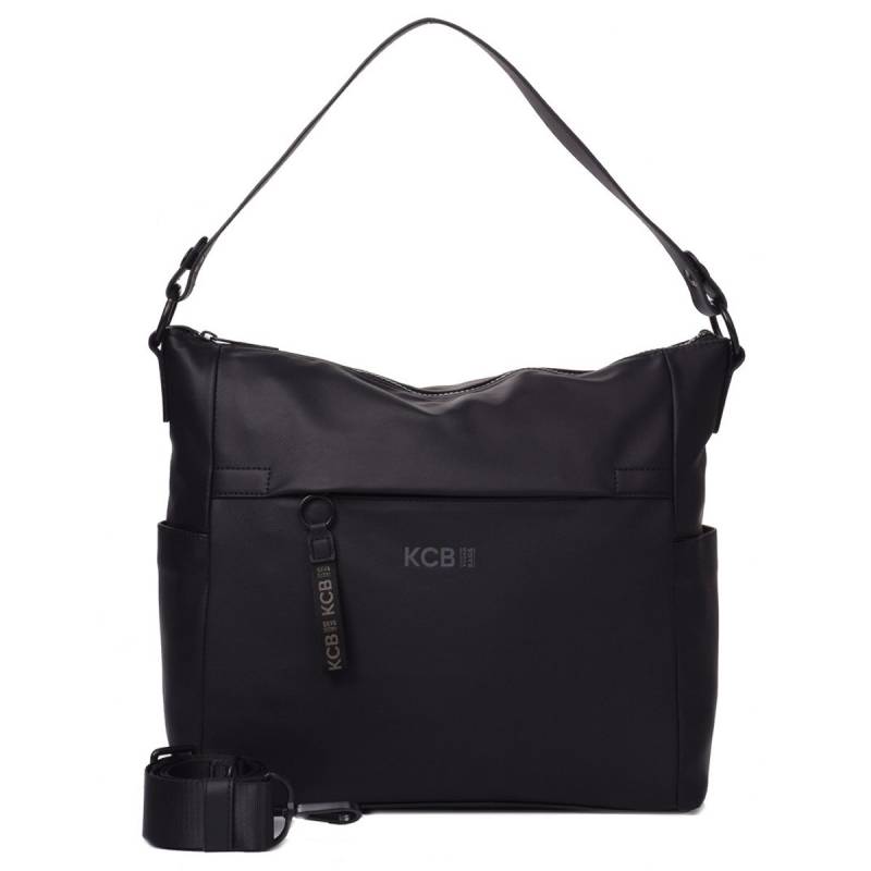 Schultertasche Loop, Schwarz von KCB