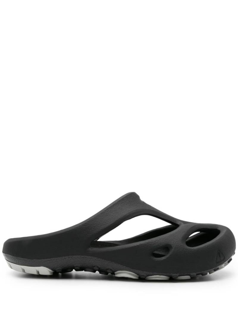 KEEN FOOTWEAR Shanti logo-embossed slippers - Black von KEEN FOOTWEAR