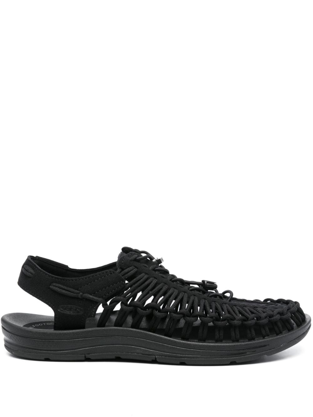 KEEN FOOTWEAR Uneek drawstring-fastening sandals - Black von KEEN FOOTWEAR