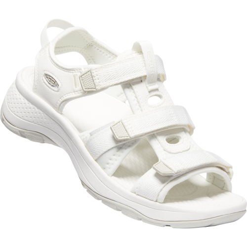 KEEN Damen Astoria West Open Toe - weiss (Grösse: US-W 10.5 (41)) von KEEN