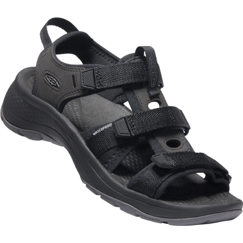 KEEN Damen Astoria West Open Toe - schwarz (Grösse: US-W 10 (40-41)) von KEEN