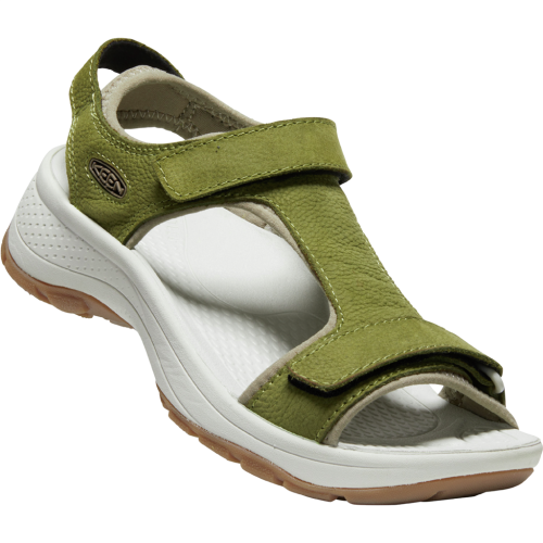 KEEN Trekkingsandalen Damen Astoria West T-Strap - grün (Grösse: US-W 10) von KEEN