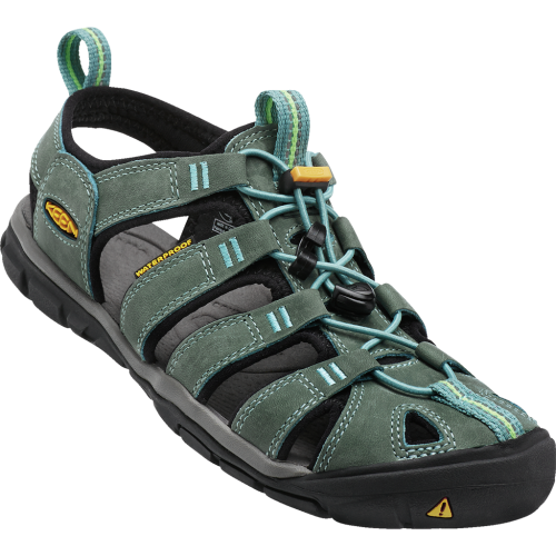 KEEN Damen Clearwater CNX Leather - blau (Grösse: US-W 7) von KEEN