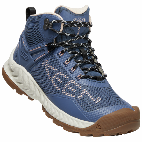 KEEN Wanderschuh Damen Nxis Evo Mid WP - blau (Grösse: US-W 6.5) von KEEN