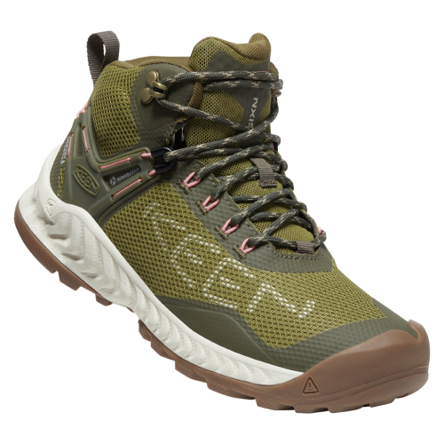 KEEN Wanderschuh Damen Nxis Evo Mid WP - grГјn (Grösse: US-W 6) von KEEN