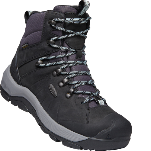 KEEN Damen Revel IV Mid Polar Winterschuh - schwarz (Grösse: US-W 5.5 (35-36)) von KEEN