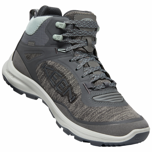 KEEN Wanderschuh Damen Terradora Flex Mid WP - grau (Grösse: US-W 10 (40-41)) von KEEN