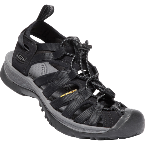 KEEN Damen Whisper - schwarz (Grösse: US-W 10) von KEEN