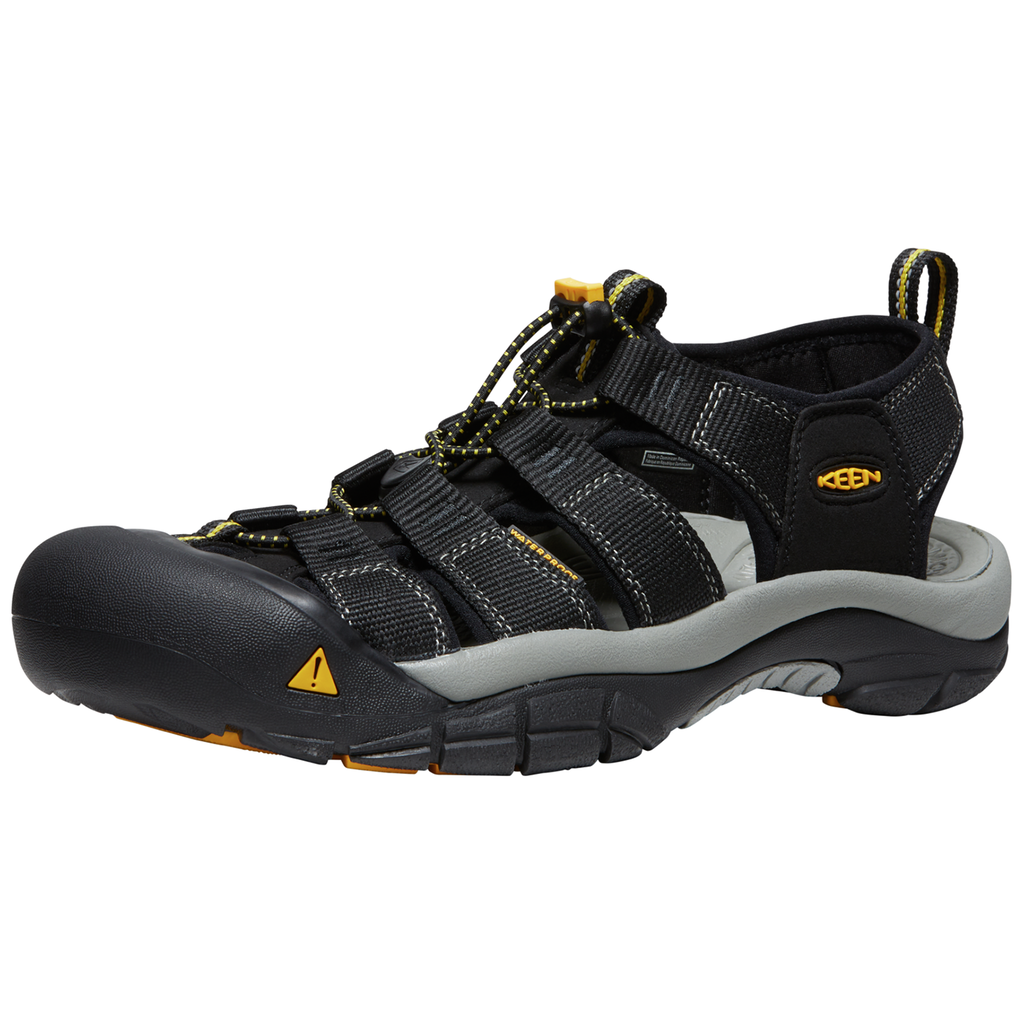 KEEN Herren Trekkingsandalen M Newport H2, Schwarz, aus Polyester von KEEN