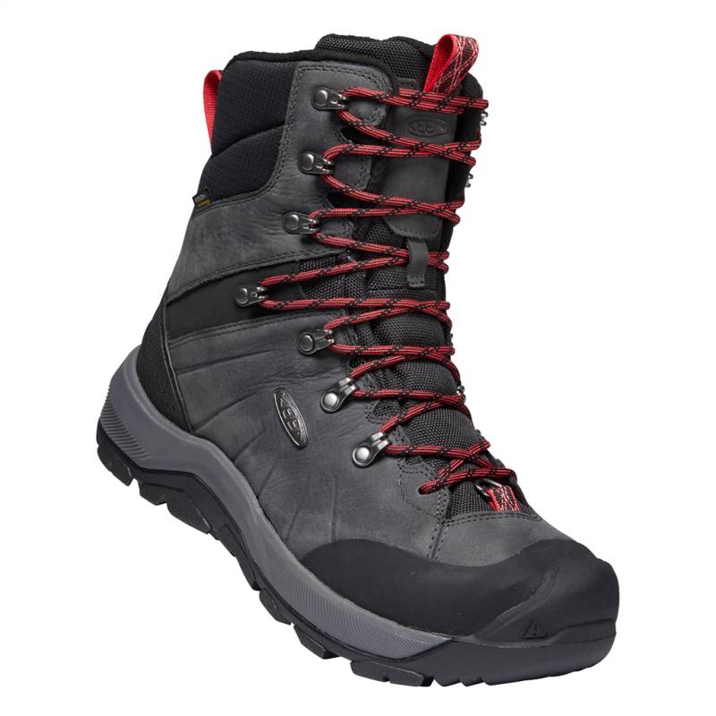 KEEN Herren Winterschuhe M Revel IV High Polar, Grau, aus wasserdichtem Leder von KEEN