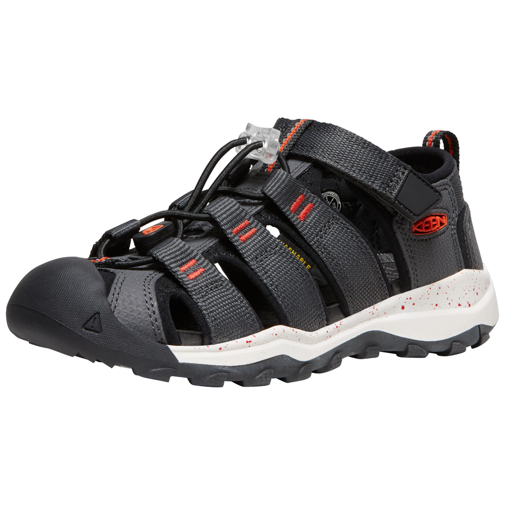 KEEN Kinder Trekkingsandalen Y Newport Neo H2, Grau, aus Polyester von KEEN