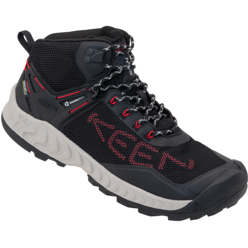 KEEN Wanderschuh M Nxis Evo Mid WP - schwarz (Grösse: US-M 10) von KEEN