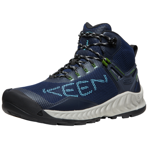 KEEN M Nxis Evo Mid WP - blau (Grösse: US-M 10.5) von KEEN