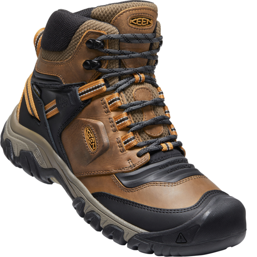 KEEN Wanderschuh M Ridge Flex Mid WP - braun (Grösse: US-M 9.5 (42-43)) von KEEN