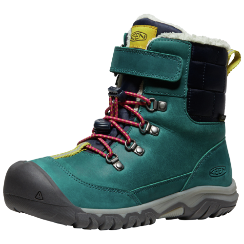 KEEN Y Kanibou WP Winterschuh - blau (Grösse: US-Y 3 (35)) von KEEN