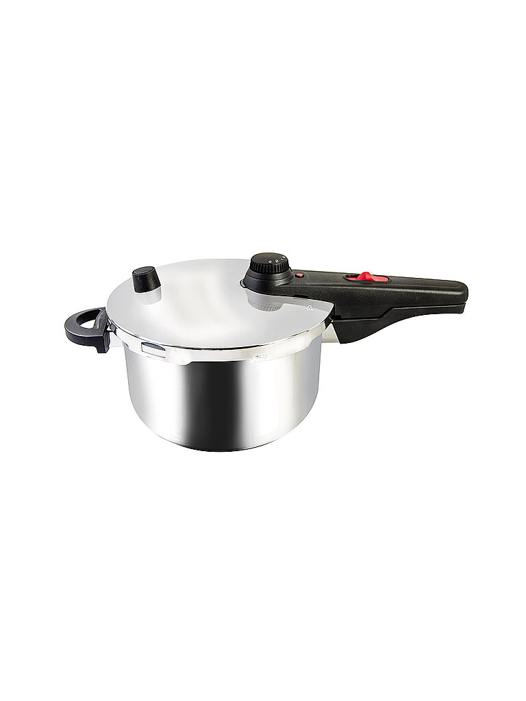 KELOMAT Schnellkochtopf Alfa 22cm/4,5L Edelstahl silber KELOMAT Schnellkochtopf Alfa 22cm/4,5L Edelstahl silber von KELOMAT