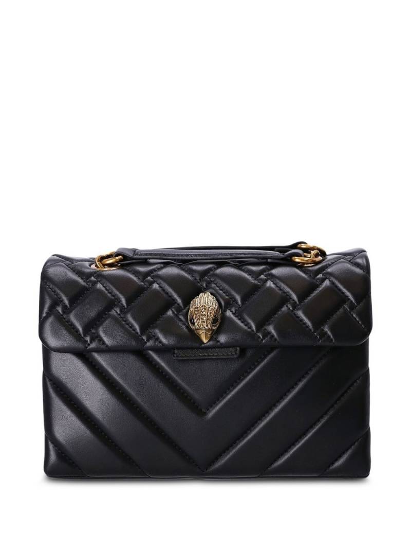 Kurt Geiger London Kensington quilted shoulder bag - Black von Kurt Geiger London